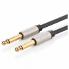 Kábel Ugreen 10638 jack 6,3 mm - jack 6,3 mm 1 m