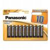 PANASONIC Alkalické baterie Alkaline Power LR6APB/10BW AA 1,5V (Blistr 10ks) (5016,01)