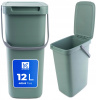 KADAX KOŠ NA ODPADKY, NÁDOBA NA ODPAD 12L, VEDRO NA TRIEDENIE S RÚČKOU