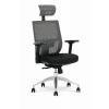 Halmar Kancelárska stolička ADMIRAL sivá/čierna