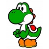 CUKROVÁ TLAČ jedlý obrázok na tortu Cukrová hmota Yoshi mario + MENO TEXT