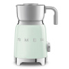 Smeg MFF11PGEU napěňovač mléka, 500 W, 600 ml / 2,5 šálku, horká čokoláda / mléko, lehká pěna, pastelově zelený MFF11PGEU