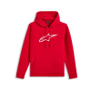 ALPINESTARS mikina AGELESS HOODIE 3, ALPINESTARS (červená/bílá) - M
