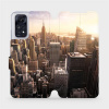 Flipové pouzdro Mobiwear - Xiaomi Redmi Note 11 / 11S - M138P New York (Knížkové flip pouzdro, obal, kryt na mobil Xiaomi Redmi Note 11 / 11S - M138P New York, materiál Umělá kůže + TPU - ochrana 360°