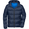 DAIBER JN 1168 / Pánska prešívaná bunda - navy/electric blue S