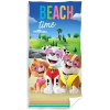 Carbotex Plážová osuška Paw Patrol Tlapková patrola motív Beach Time 70 x 140 cm