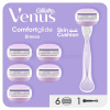 Gillette Venus ComfortGlide Breeze + 6 ks hlavic 1 holiaci strojček + 6 náhradných hlavíc