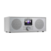 Auna Silver Star Stereo, internetové DAB+/FM rádio, WiFi, BT, DAB+/FM, biele (KC6-SilverStar ST WH)