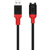 Tactical Recce 3:20 kabel pro Garmin USB-A černý/červený 57983120466