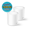 TP-Link Deco X60(2-pack) WiFi6 Mesh (AX5400, 2,4GHz/5GHz, 2xGbELAN/WAN)