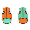 Teplá vesta pre psa AiryVest LUMI svietiaca v tme, Veľkosť: XS30, Farba: oranžová 1