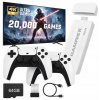 Retro herná konzola do TV HDMI, 15 emulátorov, 20000 hier, 2 ovládače, 64 GB