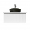 Swiss aqua technologies Koupelnová skříňka s umyvadlem a baterií SAT Evolution 78x30x44,8 cm bílá mat SATEVO80WMDBUC