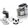 Bosch MUM9D33S11, 5,5 L, Čierna, Strieborná, Otočné, 1 m, Nerezová oceľ, Kov