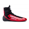 Závodní boty Sparco X-LIGHT PLUS, s homologací FIA, barva: červeno-černá, velikost: 42