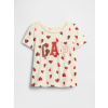 GAP Baby tričko s logom Biela 12-18M Biela Biela