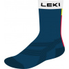 Ponožky Leki LE TRAIL RUN. 39-42 modro-bílá