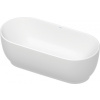 Duravit Luv - Voľne stojaca vaňa 1800x850 mm, s panelom a podstavcom, biela 700434000000000