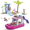 Mattel MEGA BARBIE MALIBU LOĎ SNOV