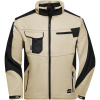 James & Nicholson Bunda JN 844 Strong, softshellová COT02084489104-stone/black XL Stone/černá