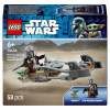 LEGO Star Wars 75436 Mandalorian, Grogu a spídrová motorka