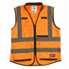 MILWAUKEE Reflexná vesta PREMIUM Hi VISIBLE oranžová