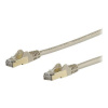StarTech.com 7m CAT6A Ethernet Cable, 10 Gigabit Shielded Snagless RJ45 100W PoE Patch Cord, CAT 6A 10GbE STP Network Cable w/Strain Relief, Grey, Fluke Tested/UL Certified Wiring/TIA - Category 6A -