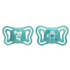 Chicco Cumlík Physio Light silikón modrá 16-36m+, 2ks modrá1 ks