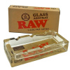 Sklenený popolník RAW Square Glass 16 cm