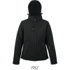 SOL'S | Rock Women, Dámska zimná softshell. bunda, čierna, L