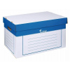 Victoria archivačný box modro biely 320 x 460 x 270 mm
