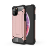 AppleMix Kryt pre Apple iPhone 11 Pro Max - Odolný - Plast / guma - Ružovo-zlatý