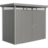 BIOHORT HighLine DUO sivá kremen metalíza H1 275x155x222 cm
