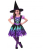 Amscan Detský kostým Čarodejnica fialový veľ. 3 – 4 roky A9902767