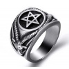 Prsten - Pentagram Goat - 316L