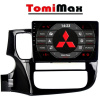 TomiMax Mitsubishi Outlander Android 14 autorádio s WIFI, GPS, USB, BT HW výbava: QLED 8 Core 8GB+256GB HIGH - iba displej A,C
