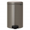 Brabantia Odpadkový kôš NewIcon, 20 l, platinovo sivý, 114045