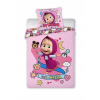 Detská posteľná bielizeň 100x135 masha a medveď (Detská posteľná bielizeň 100x135 masha a medveď)