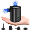 AKUMULÁTOROVÁ MINI ELEKTRICKÁ PUMPA JE VHODNÁ PRE PONTÓNY/MATRACY + 4 TRYSKY