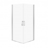 Cersanit Moduo, 2-krídlový sprchovací kút 80(dvere) x 80(dvere) x 195cm, 6mm číre sklo, chrómový profil, S601-477