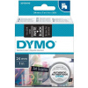 páska DYMO 53721 D1 White On Black Tape (24mm) S0721010