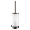 Grohe Selection - WC kefa nástenná s držiakom, sklo/Hard Graphite 41076A00