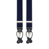 House of Amanda Christensen Micro Dot Suspenders - Navy