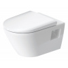 DURAVIT D-Neo závesné WC Rimless s hlbokým splachovaním, 370 x 540 mm, biela, s povrchom HygieneGlaze, 2578092000