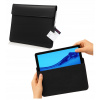 Puzdro na TABLET univerzálne KOŽENÉ horizontálne s klapkou 282x178x9mm čierne