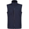 REGATTA PROFESSIONAL FLUX TRA 788 / Pánska 2-vrstvová softshellová vesta - navy 4XL