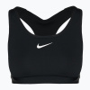 Tréningová podprsenka Nike Swoosh Medium Support black/white