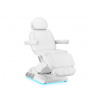 Elektrické kozmetické kreslo SILLON Luxury, 3 motory, biele, ovládanie nohou