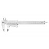 Posuvné meradlo KINEX/K-MET 150 mm, 0,05 mm, aretácia tlačítkom, mm+inch, monoblok, ČSN 25 1238, DIN 862 (6000-4)