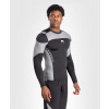 Pánské funkční tričko / rashguard Venum Tempest - dlouhé rukávy - Black/Grey Velikost: L